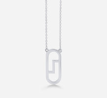 Load image into Gallery viewer, 18KT White Gold Signature Pendant
