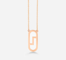 Load image into Gallery viewer, 18KT Rose Gold Signature Pendant
