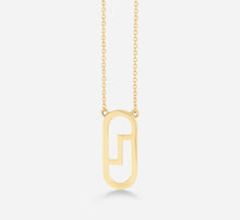 Load image into Gallery viewer, 18KT Yellow Gold Signature Pendant
